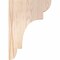 Ekena Millwork New Brighton Smooth Corbel, Douglas Fir, 3 1/2"W x 10"D x 14"H COR04X10X14NEB00SDF - alternate 2